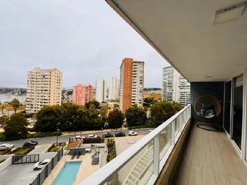 Departamento en arriendo mensual en Concón, Concón - 2 dormitorios, 1 baño