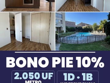 Departamento en venta en San diego, Santiago - 1 dormitorio, 1 baño