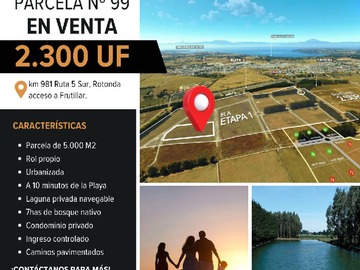 Terreno en venta en Condominio (24737), Frutillar