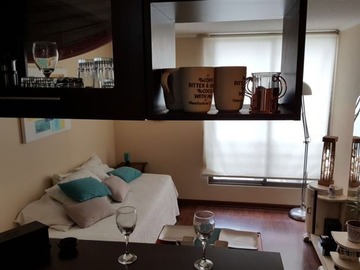Departamento en venta en Monjitas 744 Metro Bellas Artes, Santiago - 1 dormitorio, 1 baño