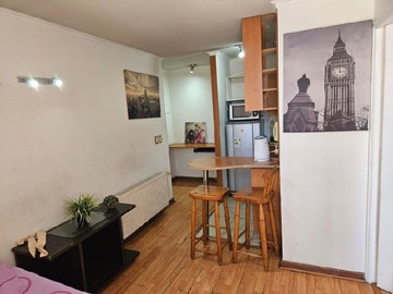 Departamento en venta en Metro santa isabel, Santiago - 1 dormitorio, 1 baño