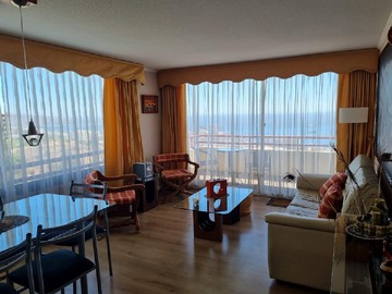 Departamento en arriendo mensual en Agua santa, Viña del Mar - 3 dormitorios, 2 baños