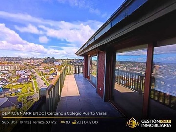 Departamento en arriendo mensual en Depto. en Arriendo Mejor ubicación P. Varas (176335), Puerto Varas - 3 dormitorios, 4 baños