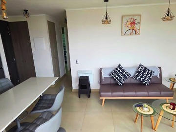 Departamento en arriendo mensual en Vive en un sector exclusivo de Con Con (159931), Concón - 2 dormitorios, 1 baño