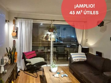 Departamento en arriendo mensual en Vista panorámica (172074), Recoleta - 1 dormitorio, 1 baño