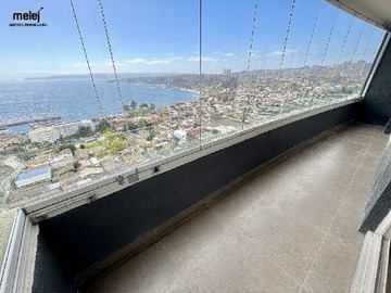Departamento en arriendo mensual en Las pimpinelas, Concón - 2 dormitorios, 1 baño