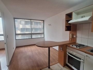 Departamento en arriendo mensual en Moderno Depto 1 dorm y 1 bodega (172197), Santiago - 1 dormitorio, 1 baño