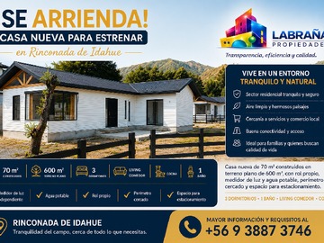 Arriendo Mensual / Casa / Coltauco
