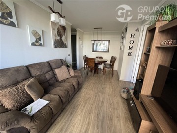 Departamento en venta en escuela agricola 1710, Macul - 2 dormitorios, 2 baños