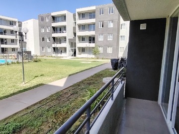 Departamento en arriendo mensual en Propiedad Ubicada en Condominio Jardine de Valle Grande, Lampa.- - 3 dormitorios, 2 baños
