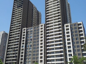 Departamento en arriendo mensual en A pasos del metro toesca, Santiago - 1 dormitorio, 1 baño
