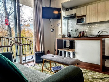 Departamento en venta en Condominio Parque Pucón, Pucón - 3 dormitorios, 1 baño