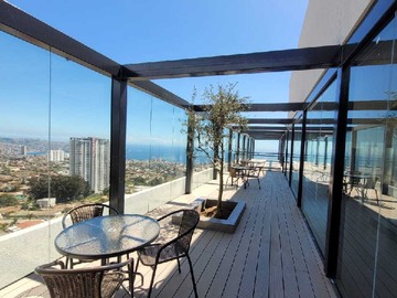 Departamento en arriendo mensual en Full amoblado (157625), Valparaíso - 1 dormitorio, 1 baño