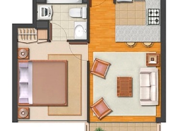 Venta / Departamento / Santiago