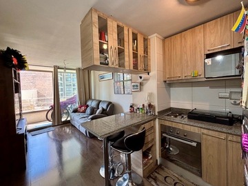 Departamento en venta en Irarrazaval, plaza egaña, metro, 1d 2b 1e 1b, Ñuñoa - 1 dormitorio, 1 baño