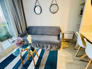 Departamento en arriendo mensual en Depto seguro piso 2 en Montemar (173336), Concón - 2 dormitorios, 1 baño