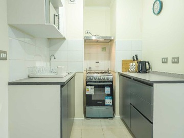 Departamento en arriendo mensual en Dpto amoblado Temuco Centro 2D 1B (177463), Temuco - 2 dormitorios, 1 baño