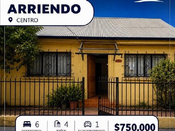 Casa en venta en Centro de talca, Talca - 6 dormitorios, 4 baños