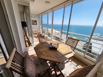 Departamento en arriendo mensual en Condominio Costa Lilenes, Concón - 2 dormitorios, 2 baños