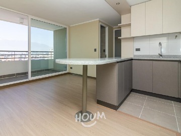Departamento en arriendo mensual en Carlos Silva Vildósola, San Miguel - 2 dormitorios, 1 baño