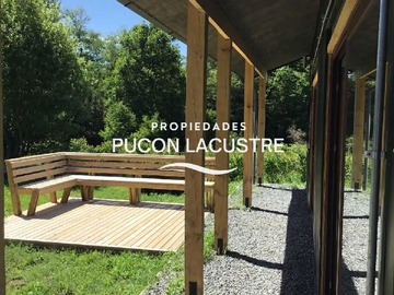 Casa en arriendo mensual en Arriendo Cabaña con acceso al río y montañas (169854), Pucón - 1 dormitorio, 1 baño
