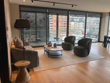 Departamento en arriendo mensual en Moderno Departamento 2D/2B/ Gran Conectividad (179327), Vitacura - 2 dormitorios, 2 baños