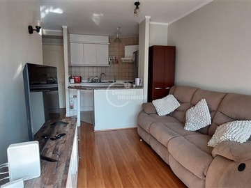 Departamento en arriendo mensual en Av Las Condes/Estoril, Las Condes - 1 dormitorio, 1 baño