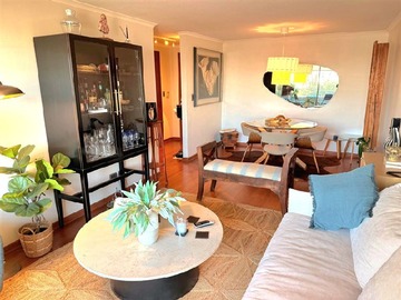 Departamento en arriendo mensual en San Juan de Luz, Myflower, Metro Bilbao, Providencia - 2 dormitorios, 2 baños