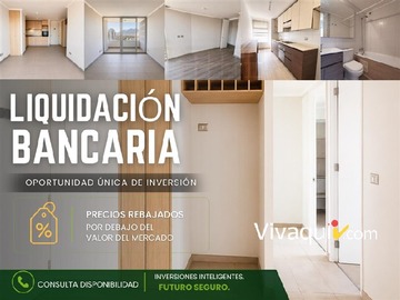 Departamento en venta en Cerro blanco, estación Cementerios, Recoleta - 2 dormitorios, 1 baño