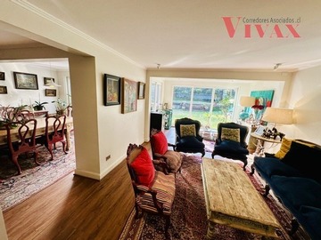 Casa en arriendo mensual en Gustavo Vicuña, Vitacura - 5 dormitorios, 5 baños