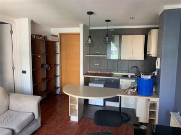 Departamento en arriendo mensual en Departamento en Arriendo en Metro Moneda - 1 dormitorio, 1 baño
