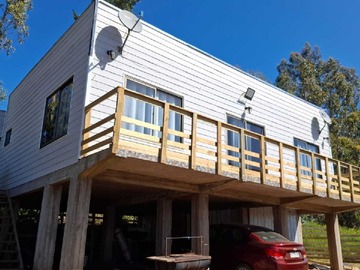 Casa en venta en Curanipe / Inversión / 4 Cabañas en 800m2 (151527), Pelluhue - 12 dormitorios, 5 baños