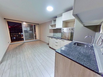 Departamento en arriendo mensual en Avenida Vicuña Mackenna 1385, Santiago - 2 dormitorios, 2 baños