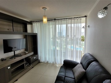Departamento en arriendo mensual en Condominio marina horizonte 2, Coquimbo - 2 dormitorios, 1 baño