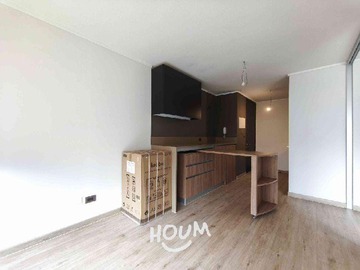 Departamento en arriendo mensual en Santa Elisa, La Cisterna - 1 dormitorio, 1 baño