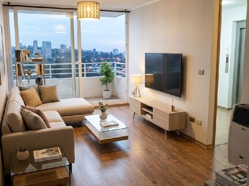 Departamento en arriendo mensual en Lago Zenteno 1211, Viña del Mar - 3 dormitorios, 2 baños