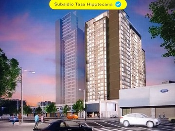 Departamento en venta en Vicuña mackenna 1432, Ñuñoa - 1 dormitorio, 1 baño