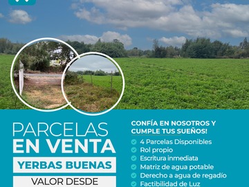 Parcela en venta en Yerbas Buenas, Yerbas Buenas