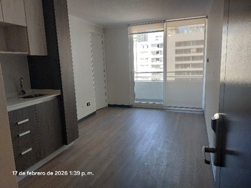 Departamento en arriendo mensual en Amunátegui, Santiago - 1 dormitorio, 1 baño