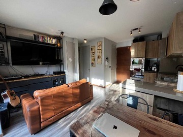 Departamento en venta en Moderno depto. Planta baja (127262), Las Condes - 1 dormitorio, 2 baños