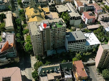 Departamento en arriendo mensual en Dpto Arriend 1D1B opcional 1E Vergara (166451), Santiago - 1 dormitorio, 1 baño