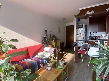 Departamento en arriendo mensual en Duble Almeyda Jose Domingo cañas, Ñuñoa - 1 dormitorio, 1 baño