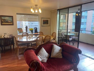Departamento en venta en Avda presidente kennedy / avda alonso de cordova, Vitacura - 3 dormitorios, 2 baños