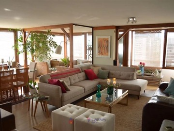 Departamento en arriendo mensual en La Macarena / Estadio Español, Las Condes - 3 dormitorios, 3 baños