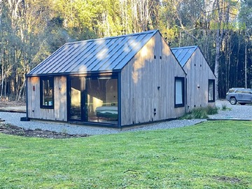 Casa en arriendo mensual en Impecable, casa en condominio con seguridad y urbanización, Puerto Varas - 3 dormitorios, 2 baños
