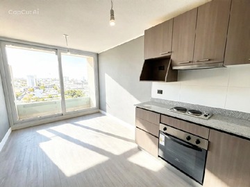 Departamento en arriendo mensual en Oferta! paga 2 meses $300.000 y después $350.000, La Cisterna - 1 dormitorio, 1 baño