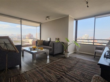 Departamento en venta en Plaza las lilas, Providencia - 3 dormitorios, 2 baños