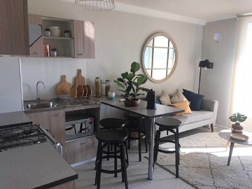 Departamento en arriendo mensual en Moderno piso 12 Impecable (16769), Quilpué - 2 dormitorios, 2 baños