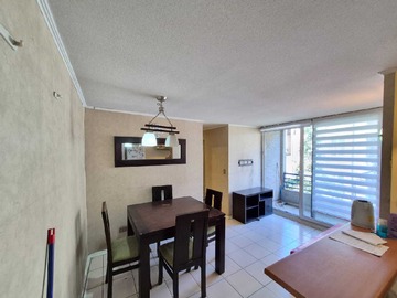 Departamento en arriendo mensual en Depto 3D Amoblado con Piscina Quinta Normal (152167), Santiago - 3 dormitorios, 1 baño