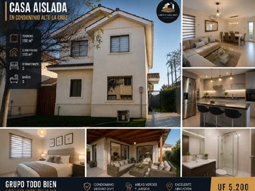 Casa en venta en Los Ceibos 1100, Padre Hurtado - 3 dormitorios, 3 baños